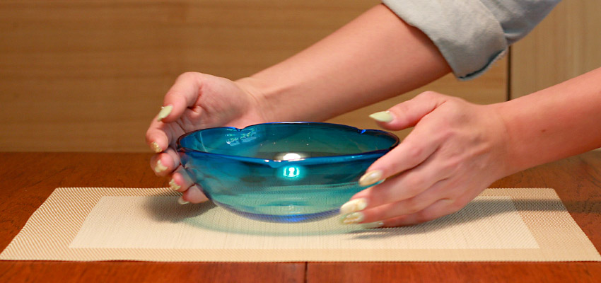 ガラスのお手入れ