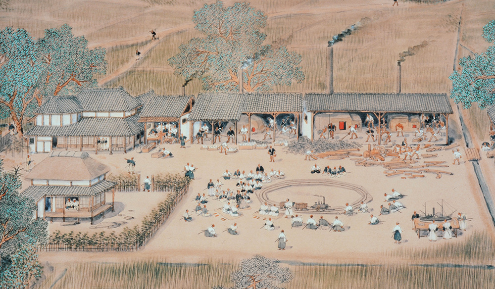 佐賀藩精煉方絵図