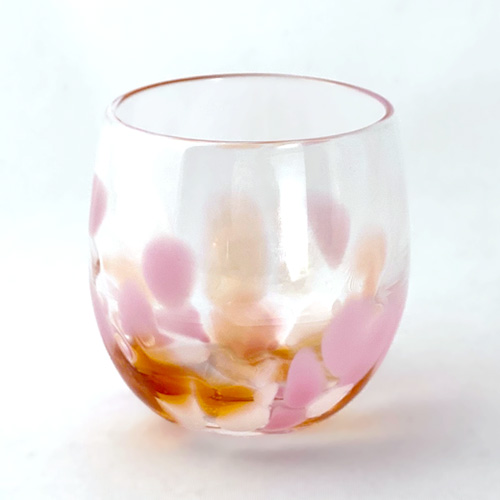 しずく型グラス 桜