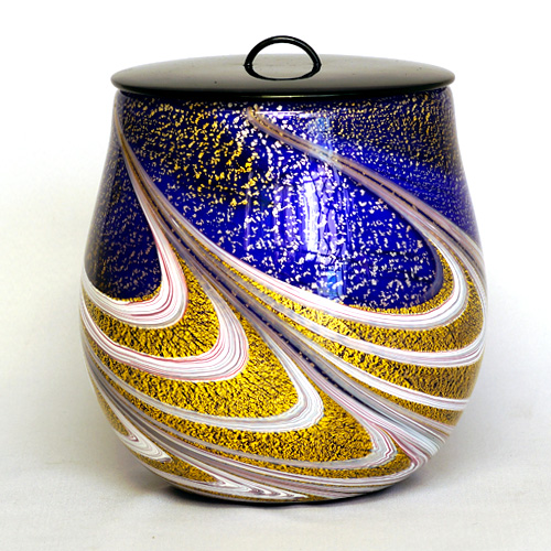 金銀彩瑠璃水指「彩界」