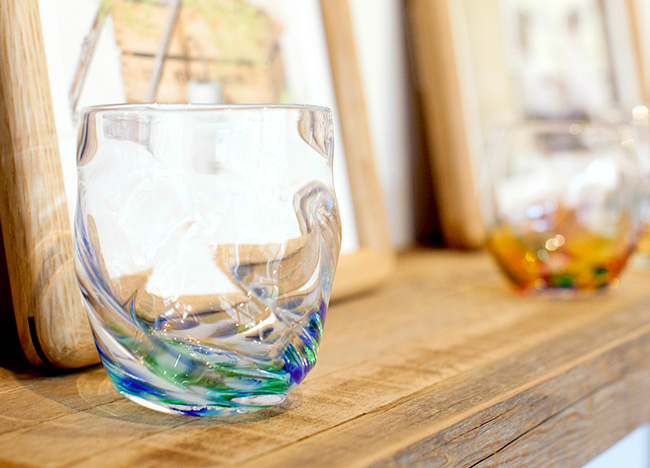 モールコバルトグリーンカップ