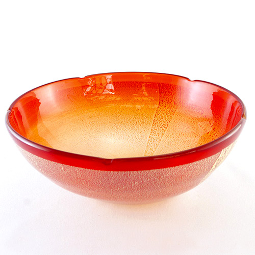 銀彩ボール(赤)