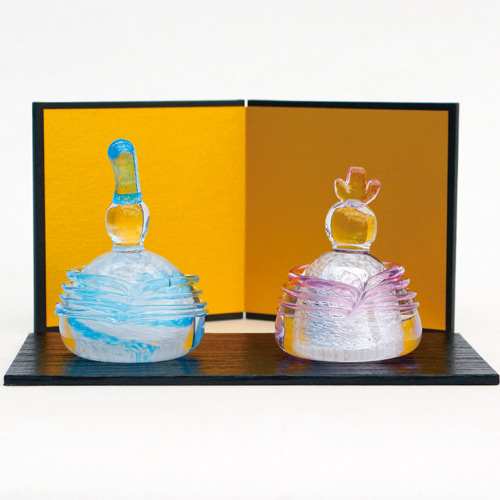 純銀箔使用おひなさま